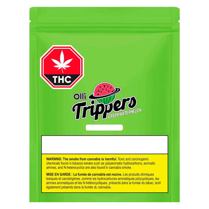 Trippers Green Watermelon THCV/CBG Taffy
