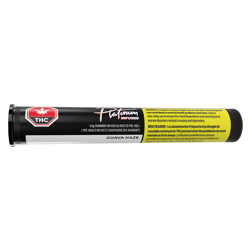 Platinum Guava Haze Diamond Dusted & Infused Pre-Roll