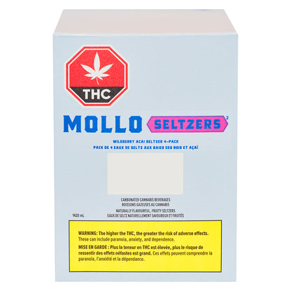Mollo Wildberry Acai Seltzer