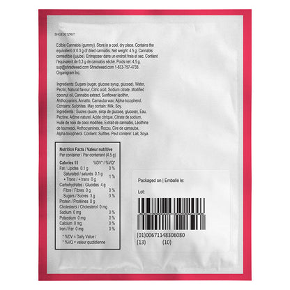 Shred'ems Red Apple Peach Soft Chew