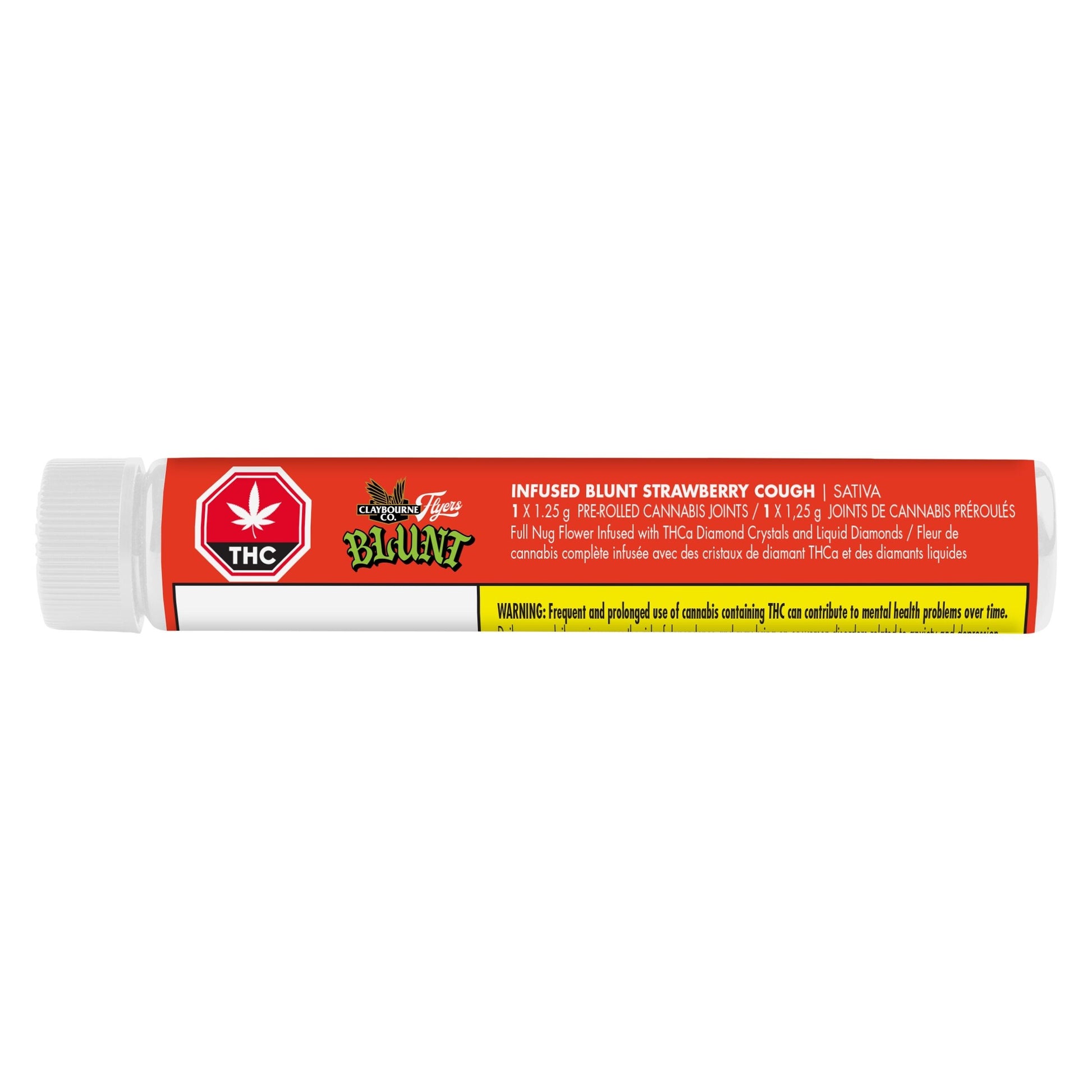 Strawberry Cough Liquid Diamond Infused Blunt | Smokey's
