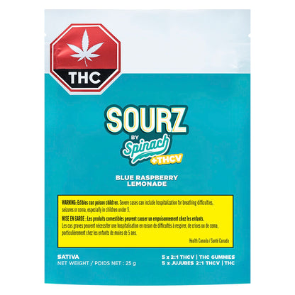 Spinach FEELZ Blue Rasp Lemonade THCV Soft Chew