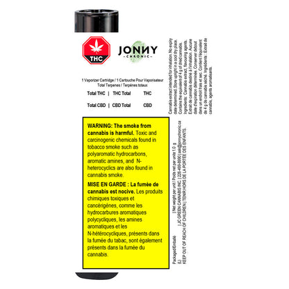 Jonny Chronic Northern Lights Liquid Diamond Cartridge