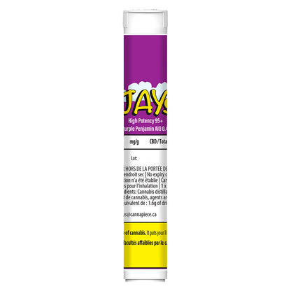 Jays Purple Penjamin Disposable