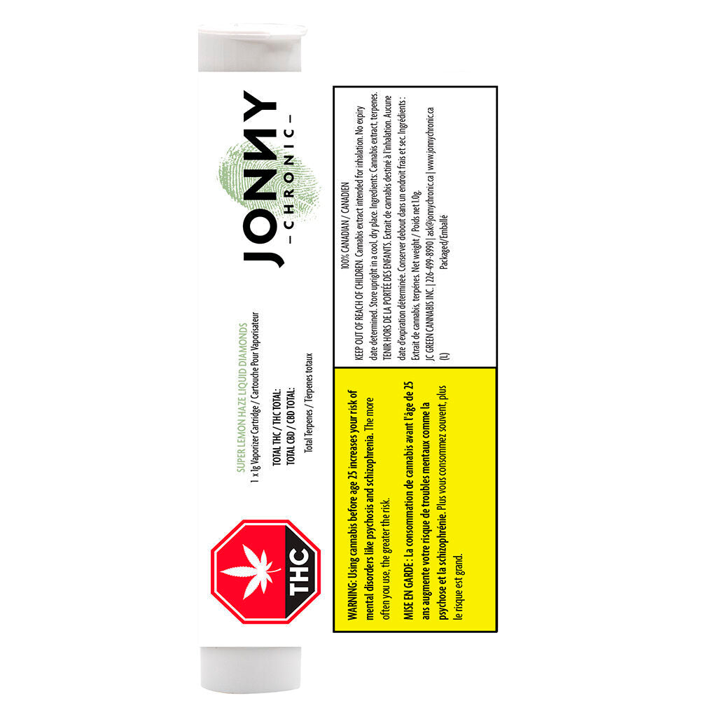 Jonny Chronic Super Lemon Haze Diamonds Cartridge