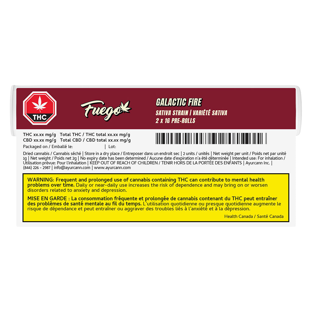 Galactic Fire Pre-Roll | Smokey's