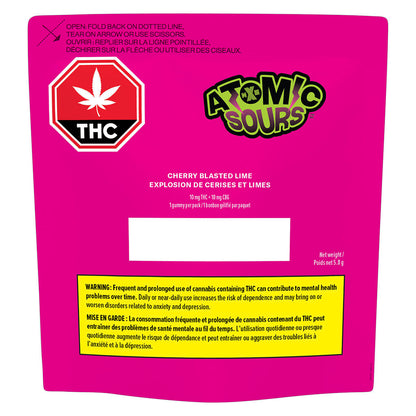 Cherry Blasted Lime CBG Soft Chew | Smokey's