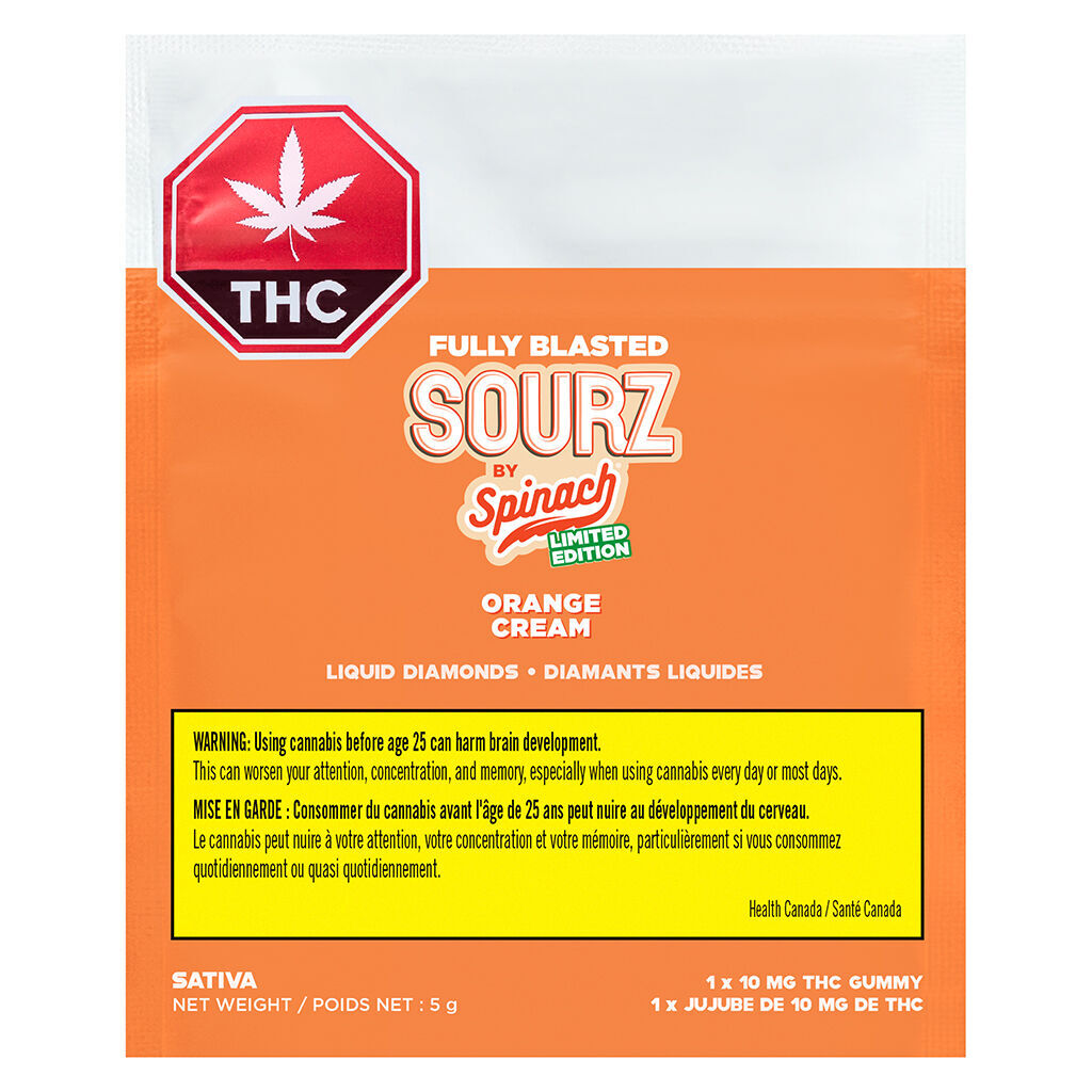 Blasted Orange Cream Soft Chew | Smokey's