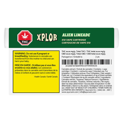 XPLOR Alien Limeade Cartridge