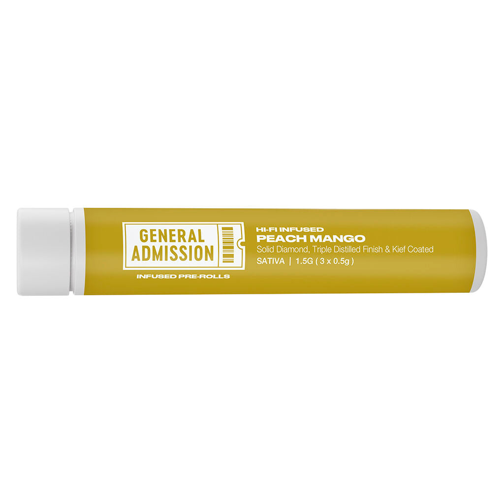 Peach Mango Hi-Fi Infused Pre-Roll | Smokey's
