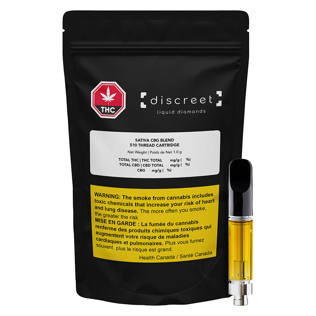 Discreet Sativa Diamond Cartridge