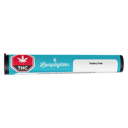 Lamplighter Strawberry Strobe Diamond Coated Infused Pre-Roll