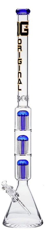 Triple Perc 36" Beaker | Smokey's