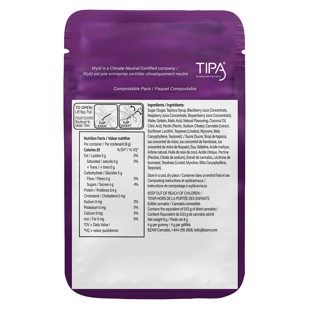 Real Fruit Boysenberry CBN Soft Chew | Smokey's
