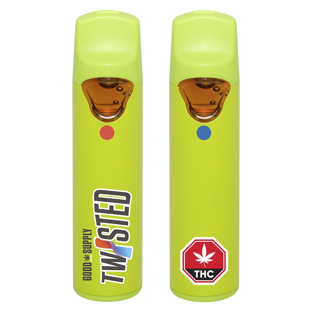 Twisted Orange Swirl & Strawberry Freeze Disposable | Smokey's