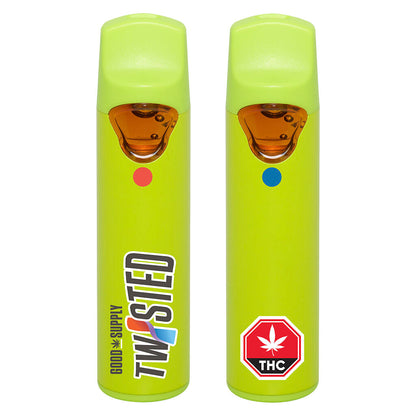 Twisted Orange Swirl & Strawberry Freeze Disposable | Smokey's