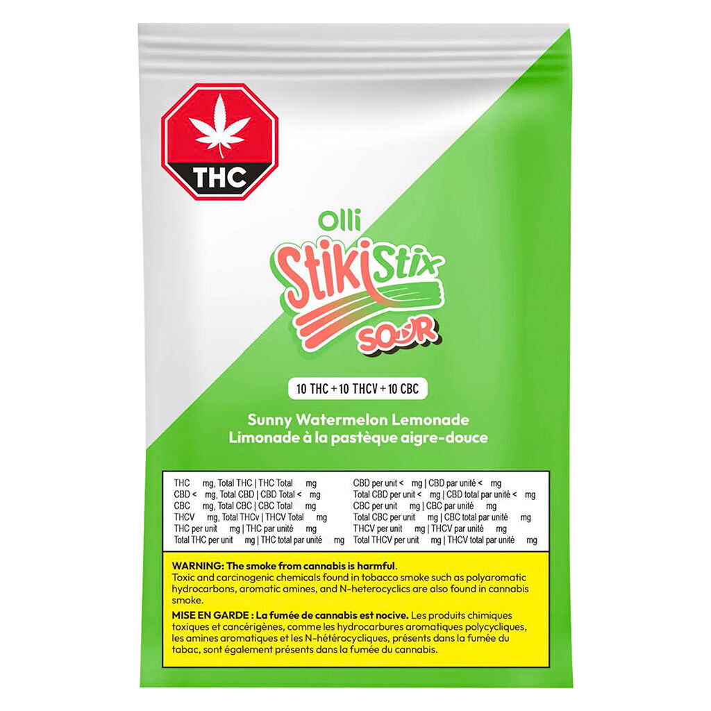 Sour Sunny Watermelon Lemonade THCV/CBC Soft Chew | Smokey's
