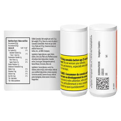 Sun Peach Lemonade CBG/CBC Soft Chew | Smokey's