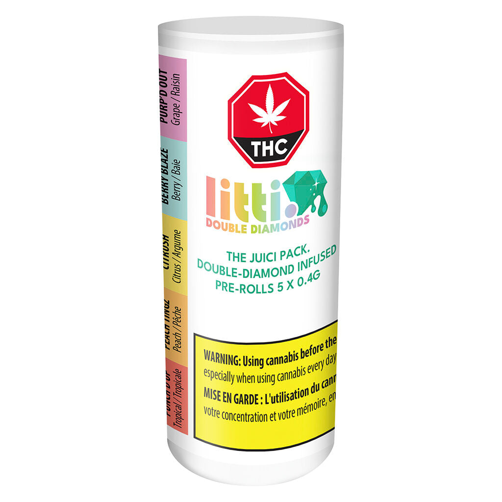 LITTI The Juici Pack Variety Diamond Infused Pre-Roll