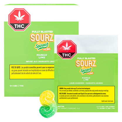Spinach FEELZ Mango Lime CBC Soft Chew