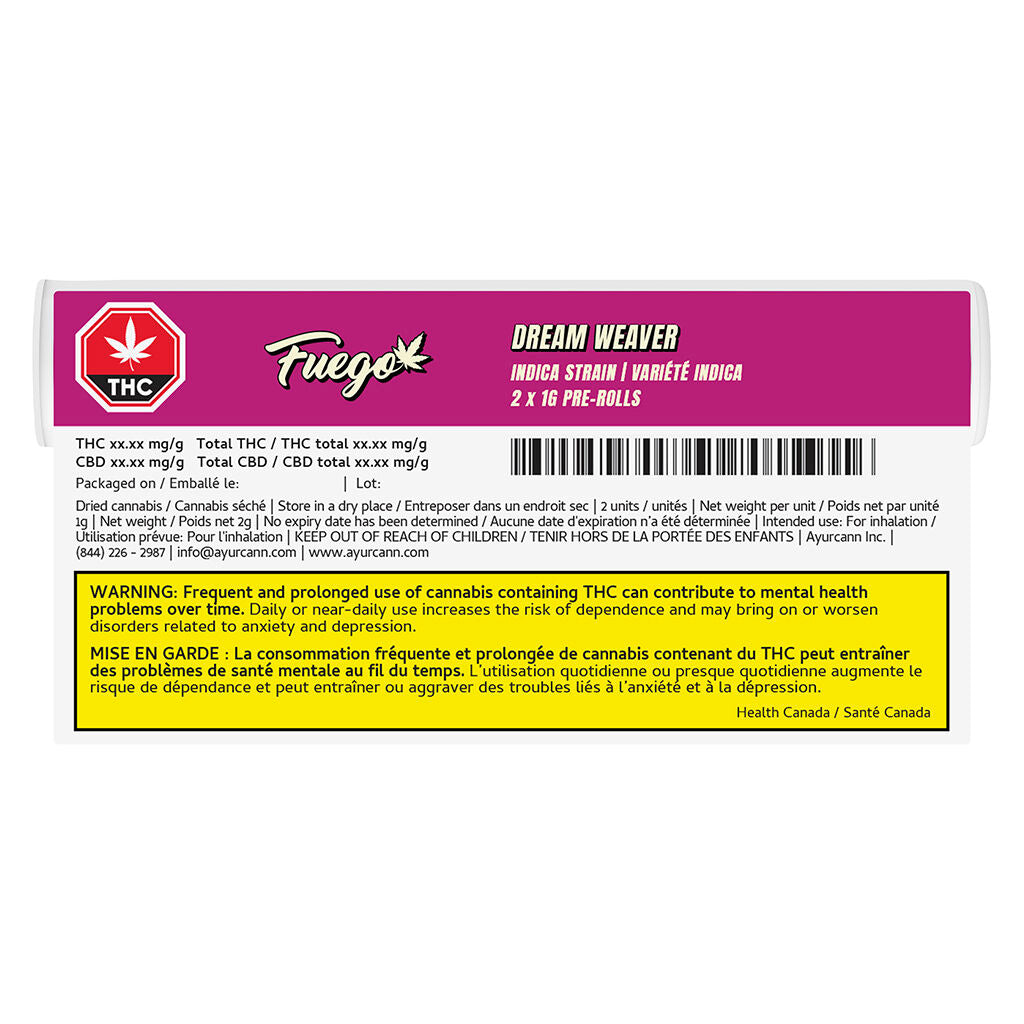 Fuego Dream Weaver Pre-Roll