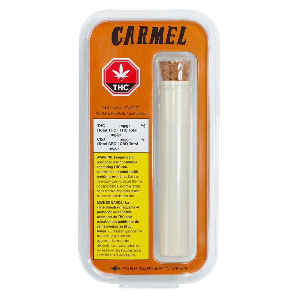 Carmel Animal Face Pre-Roll