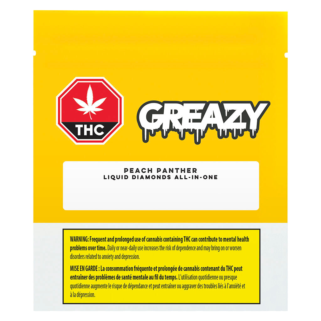 GREAZY Peach Panther Diamond Disposable