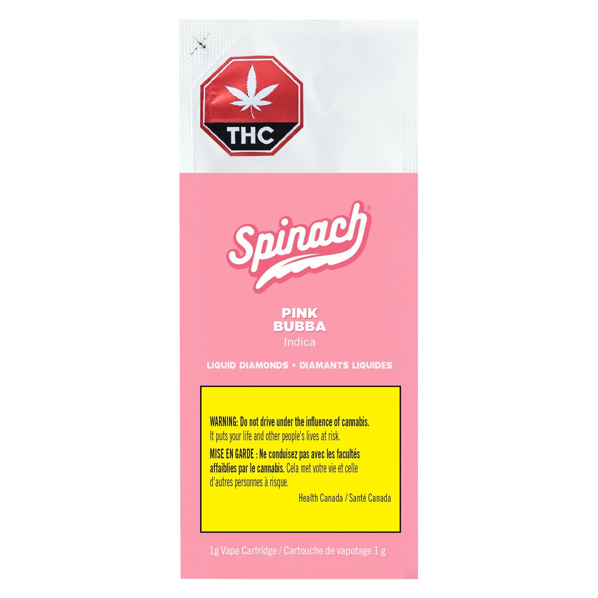 Pink Bubba Liquid Diamond Cartridge | Smokey's