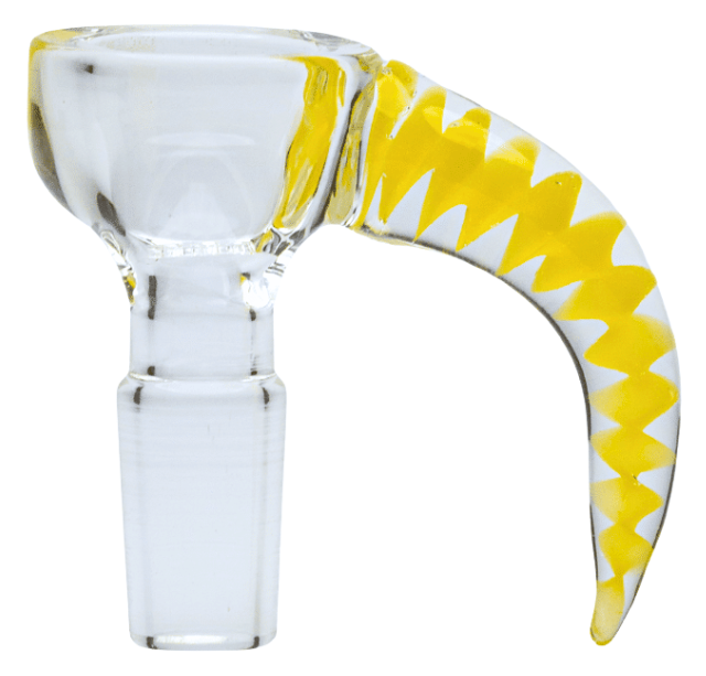 Spiral Horn 14mm Bowl | Smokey's
