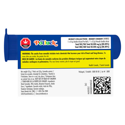 Potluck Berry Cherry Infused Pre-Roll