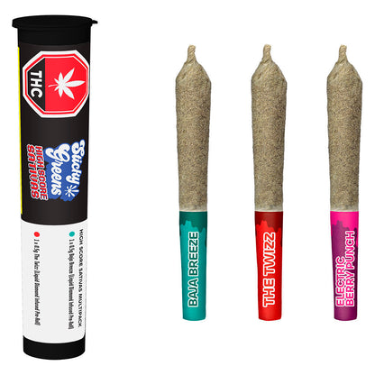 Sticky Greens High Score Diamond Coated Infused Pre-Roll