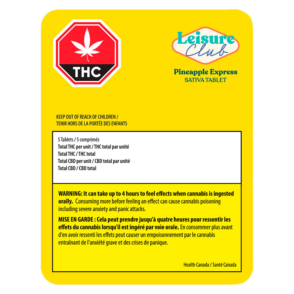 Leisure Club Pineapple Express Capsules