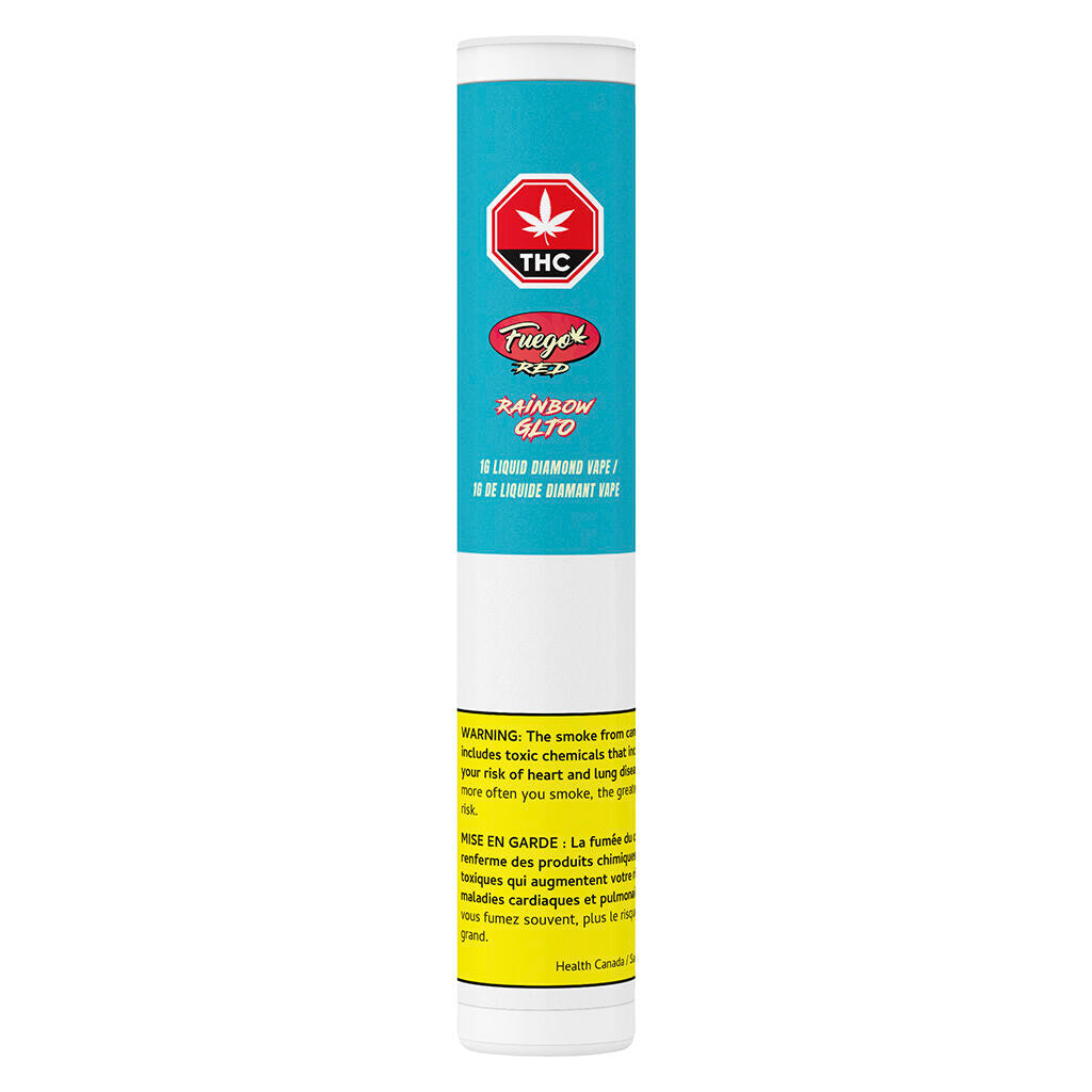 Red Rainbow GLTO Diamond Cartridge | Smokey's