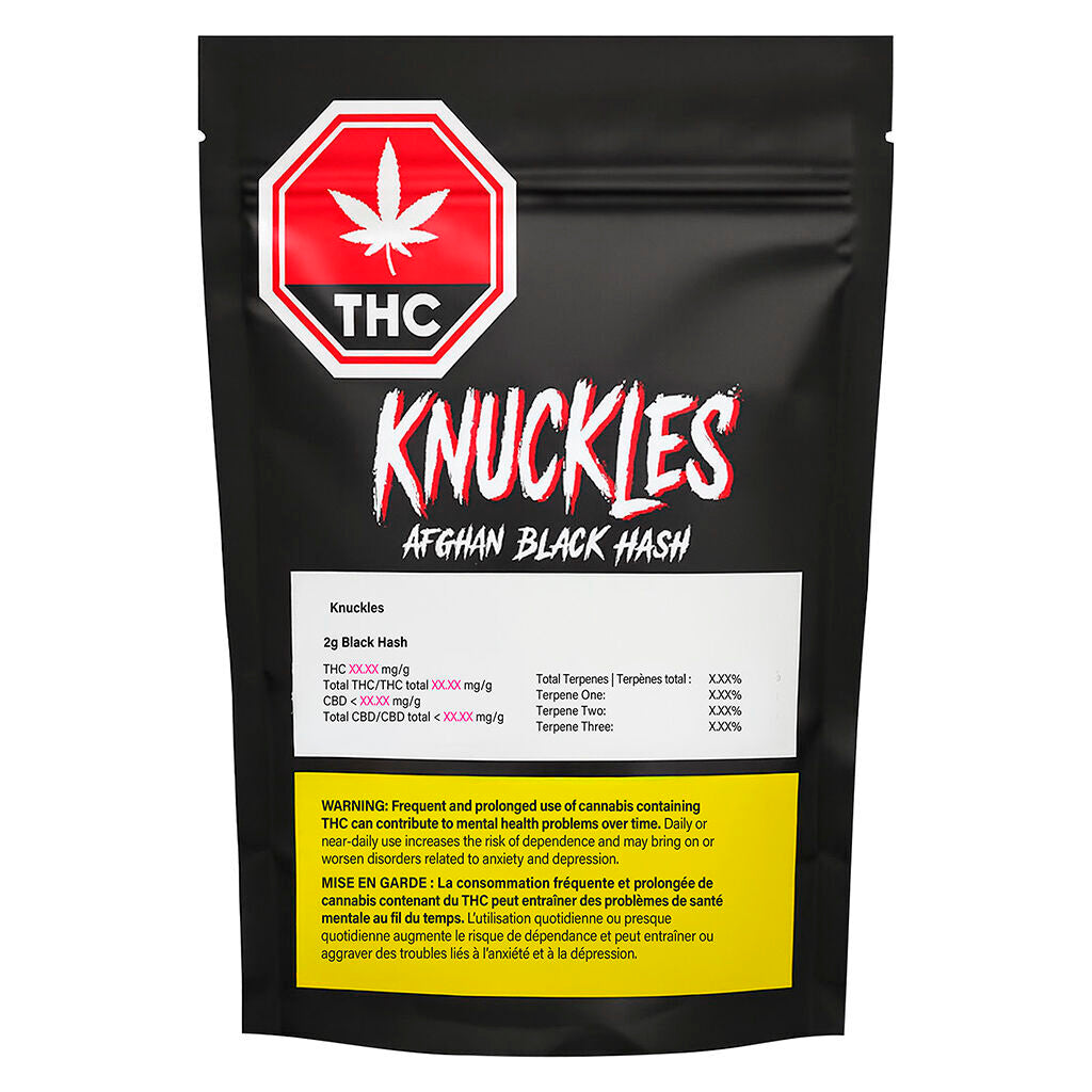 Knuckles Afghan Black Hash