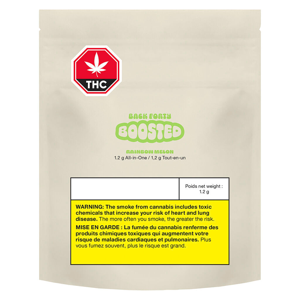 Rainbow Melon BOOSTED Disposable | Smokey's