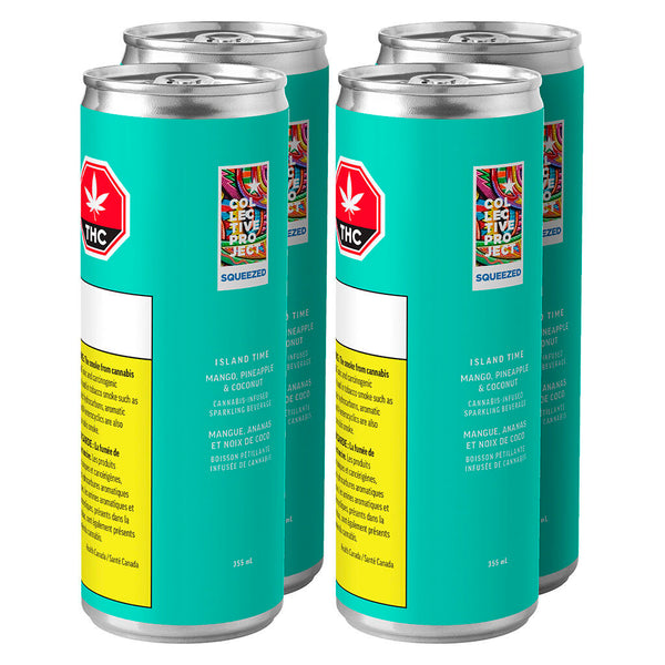Mango Pineapple & Coconut Sparkling — Smokey's | Beverages | Cannabis Delivery & Pickup