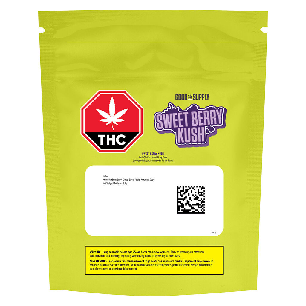 Sweet Berry Kush | Smokey's