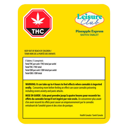 Leisure Club Pineapple Express Capsules
