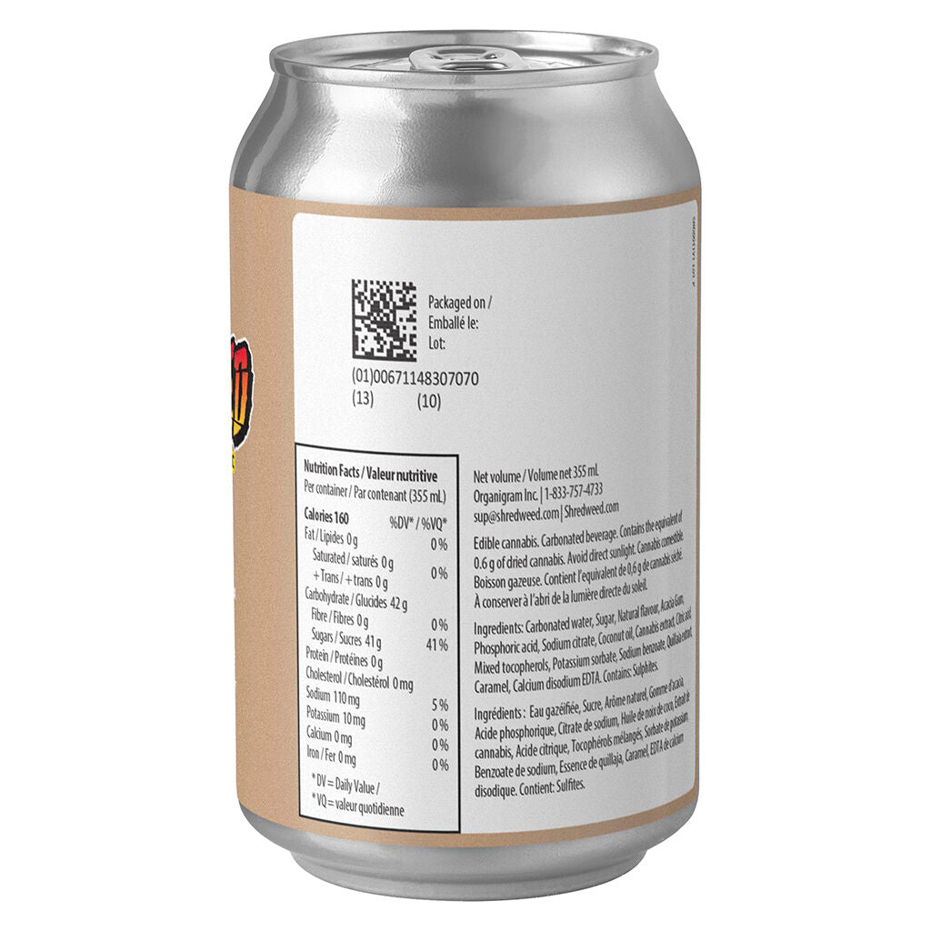 SHRED Rootbeer Soda