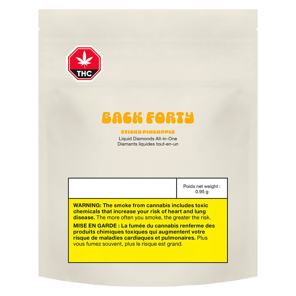 Back Forty Sticky Pineapple Disposable