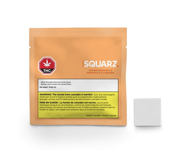 Orange Dreamscicle Chocolate — Smokey's | Chocolates | Cannabis Delivery & Pickup