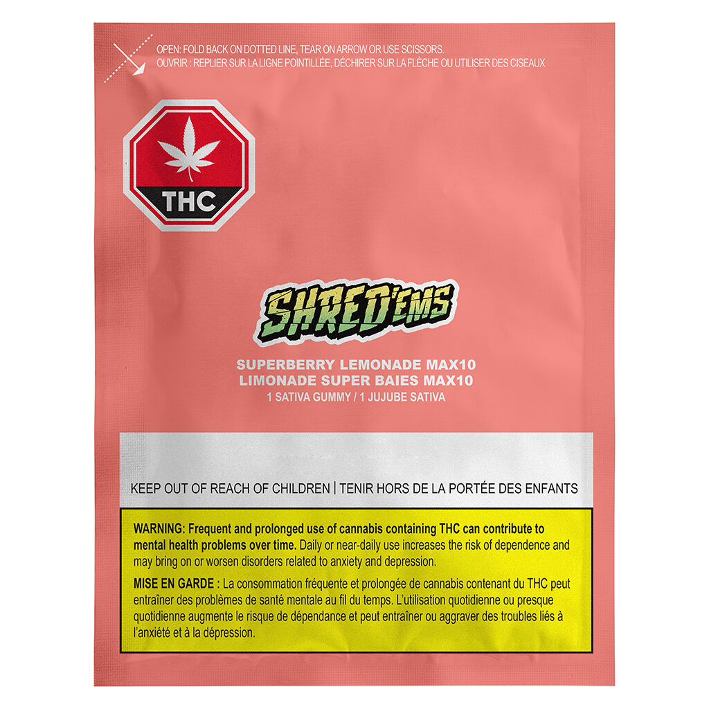 Superberry Lemonade Soft Chew | Smokey's