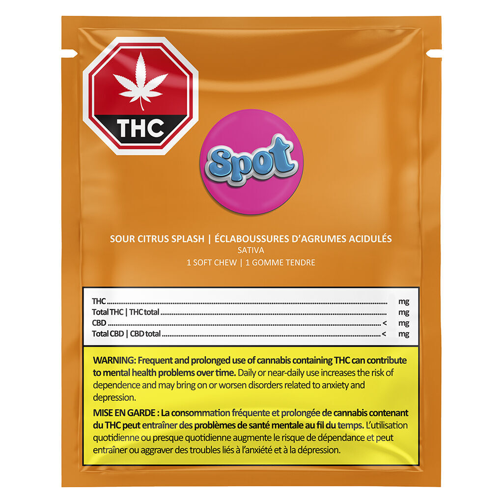 Sour Citrus Soft Chew | Smokey's