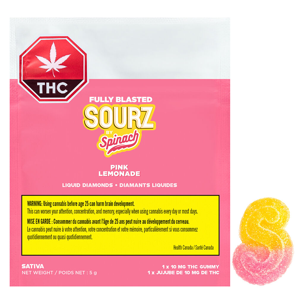 SOURZ Pink Lemonade Soft Chew | Smokey's