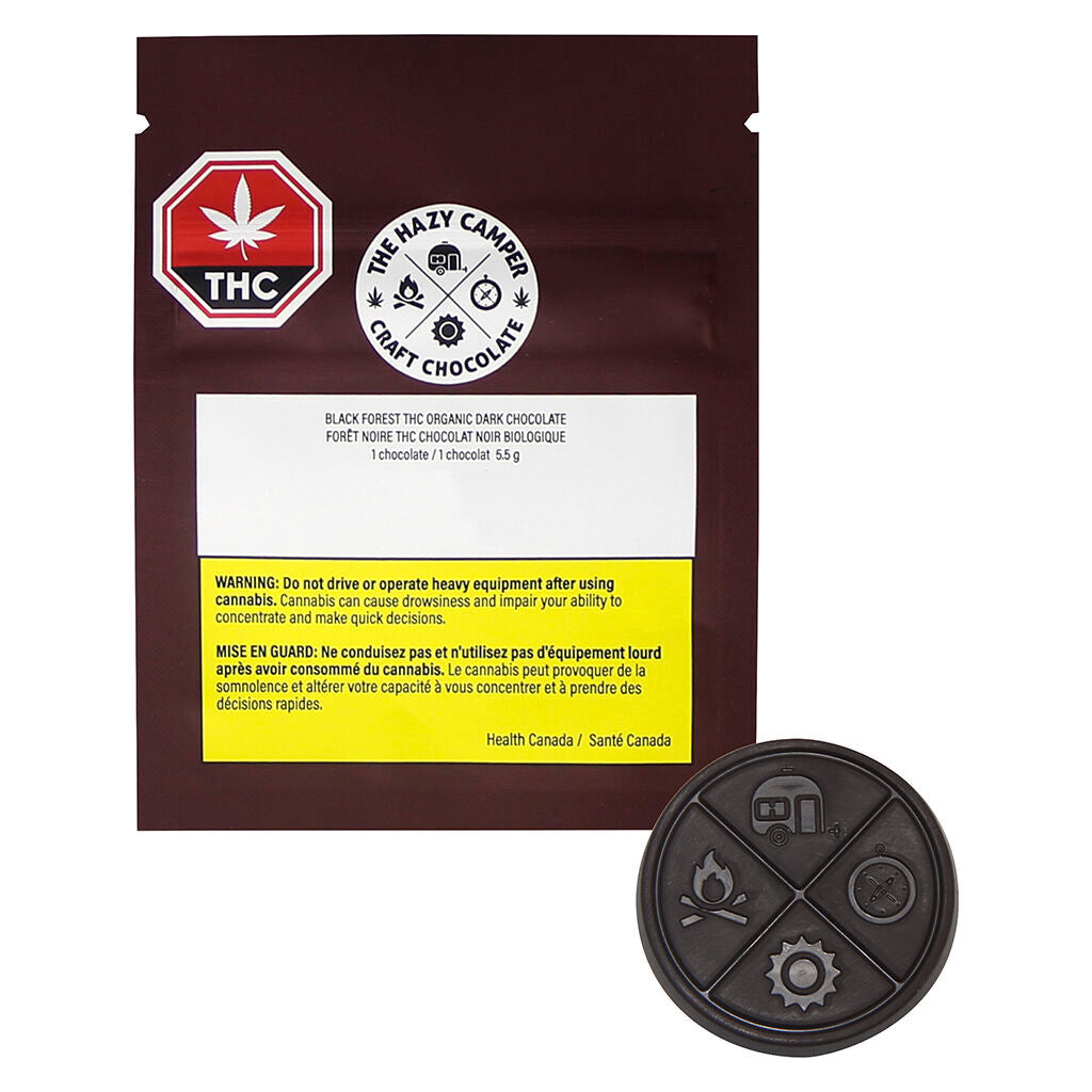 The Hazy Camper Black Forest Dark Chocolate