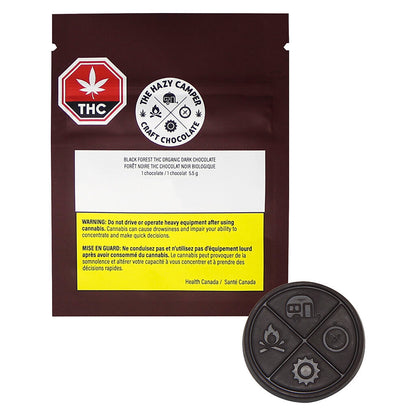 The Hazy Camper Black Forest Dark Chocolate