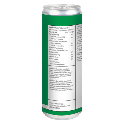 Sweet Justice Lemonade CBG Ginger Ale