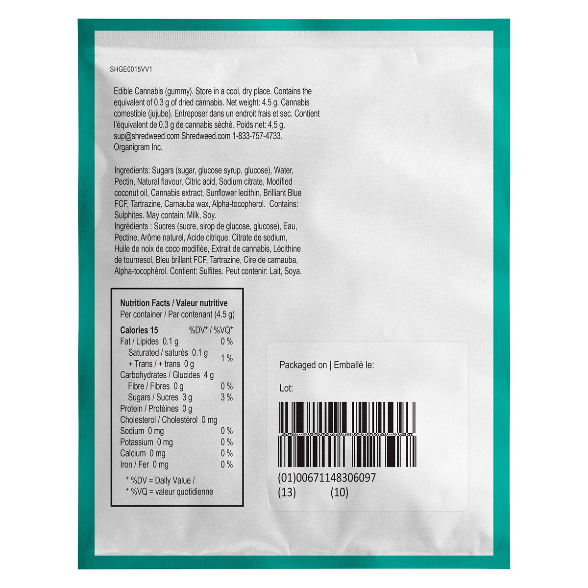 Shred'ems Shark Attack Soft Chew