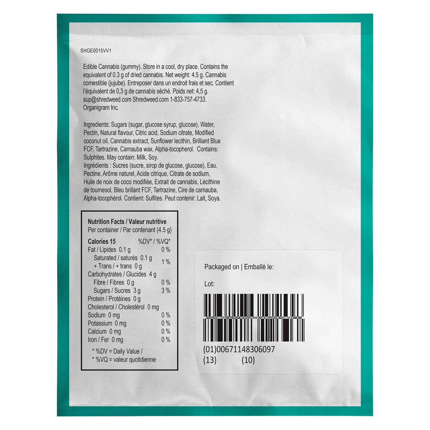 Shred'ems Shark Attack Soft Chew