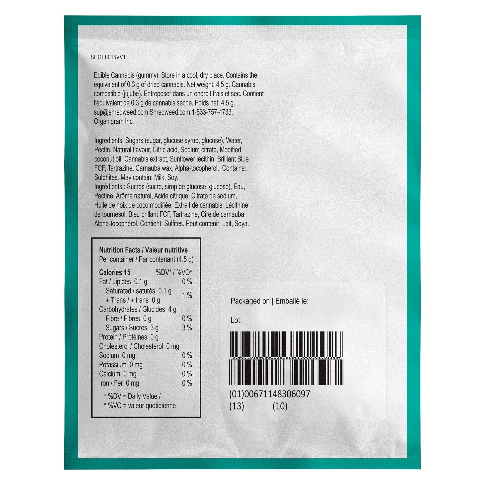 Shred'ems Shark Attack Soft Chew